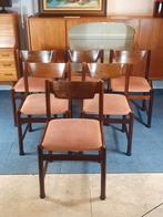 Vintage eetkamerstoelen (6 stuks) jaren 60/70, Ophalen