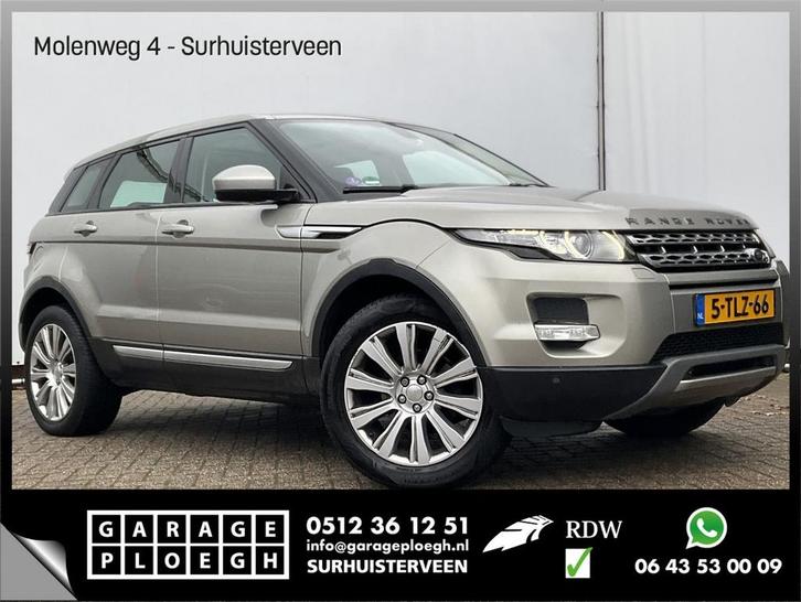 Land Rover Range Rover Evoque 2.0 Si 4WD Prestige Pano Merid, Auto's, Land Rover, Bedrijf, 4x4, ABS, Airbags, Alarm, Bluetooth