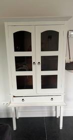 Antieke witte kast, Huis en Inrichting, Ophalen, Gebruikt, 100 tot 150 cm, 150 tot 200 cm