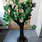 houten boom met decoratieblaadjes, Ophalen, Gebruikt
