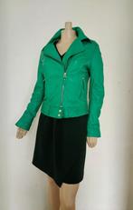 Veste en cuir vintage Oakwood en taille M., Vêtements | Femmes, Vestes | Hiver, Taille 38/40 (M), Enlèvement ou Envoi, Vert, Oakwood