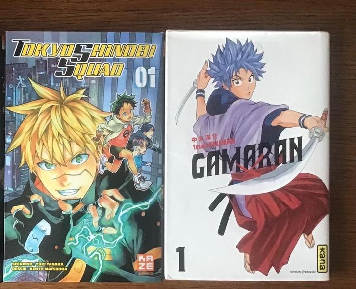 Lots de deux mangas a 3€pièces, Livres, BD | Comics, Comme neuf, Comics, Japon (Manga), Enlèvement ou Envoi