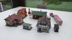 Lot huisjes H0, Ophalen of Verzenden, Zo goed als nieuw, Gelijkstroom of Wisselstroom, Brug, Tunnel of Gebouw