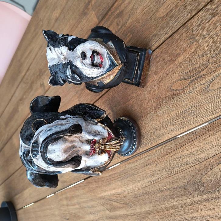 Beeldjes honden , decoratie, Verzamelen, Beelden en Beeldjes, Zo goed als nieuw, Ophalen of Verzenden