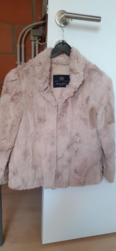 Bruin jasje, Enlèvement, Comme neuf, 110 à 116, Fille
