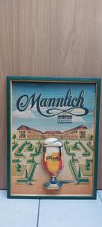 Authentique enseigne de pub en bois marque de bière Karslber, Collections, Marques de bière, Enlèvement ou Envoi, Neuf, Panneau, Plaque ou Plaquette publicitaire