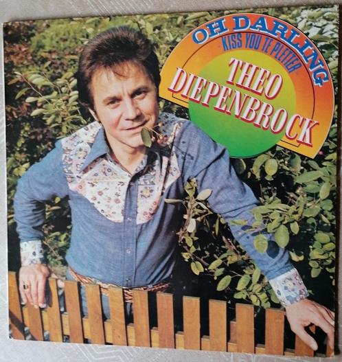 Theo Diepenbrock - Oh darling - Kiss you te pletter, Cd's en Dvd's, Vinyl | Nederlandstalig, Gebruikt, 12 inch, Ophalen of Verzenden