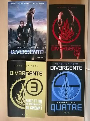 Divergente - intégrale 4 tomes de Veronica Roth beschikbaar voor biedingen