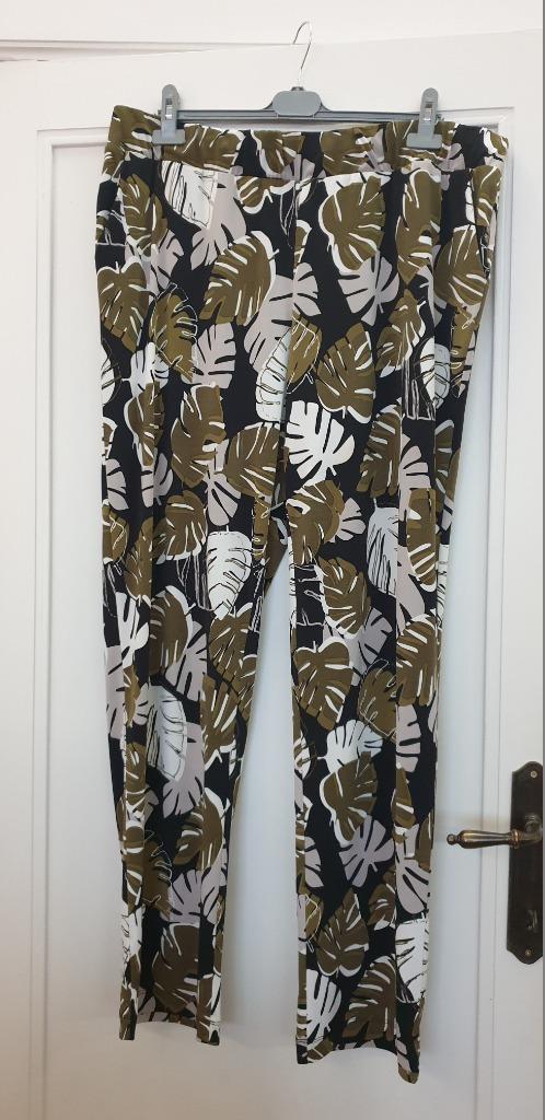 Pantalon motifs jungle - Taille XL, Vêtements | Femmes, Culottes & Pantalons, Comme neuf, Taille 46/48 (XL) ou plus grande, Autres couleurs