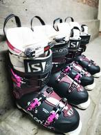 2 paar Salomon Quest skischoenen monopoint 24 en 25, Sport en Fitness, Skiën en Langlaufen, Schoenen, Zo goed als nieuw, Ski, Salomon