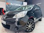 Nissan Note 1.4I * GARANTIE 12 MOIS * (bj 2011), Voorwielaandrijving, Euro 5, Stof, Zwart