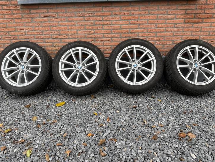 BMW 225 50 17 aluminium winterset, Auto-onderdelen, Banden en Velgen, Banden en Velgen, Winterbanden, 17 inch, 225 mm, Personenwagen