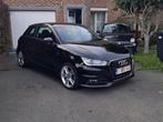 Audi A1 S Line 2016 1,4L Diesel, Auto's, Voorwielaandrijving, Zwart, Leder, Particulier