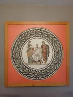 Wandkunst uit mozaieksteentjes in eiken kader,gemaakt Tunis, Antiek en Kunst, Kunst | Schilderijen | Klassiek, Ophalen