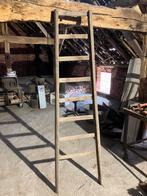 Vintage houten decoratieve ladder, Ophalen, Gebruikt