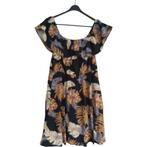 Shein off shoulder jurk L, Kleding | Dames, Jurken, Verzenden, Zwart, Maat 42/44 (L), Zo goed als nieuw
