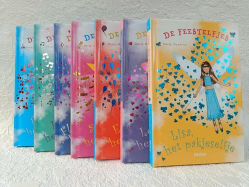Reeks De Feestelfjes, 7 delen, in perfecte staat, Livres, Livres pour enfants | Jeunesse | Moins de 10 ans, Comme neuf, Fiction général