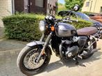 Triumph Bonneville T120 Jet-Black 5200 km met VELE extra's !, Motoren, Motoren | Triumph, 2 cilinders, Particulier, Meer dan 35 kW