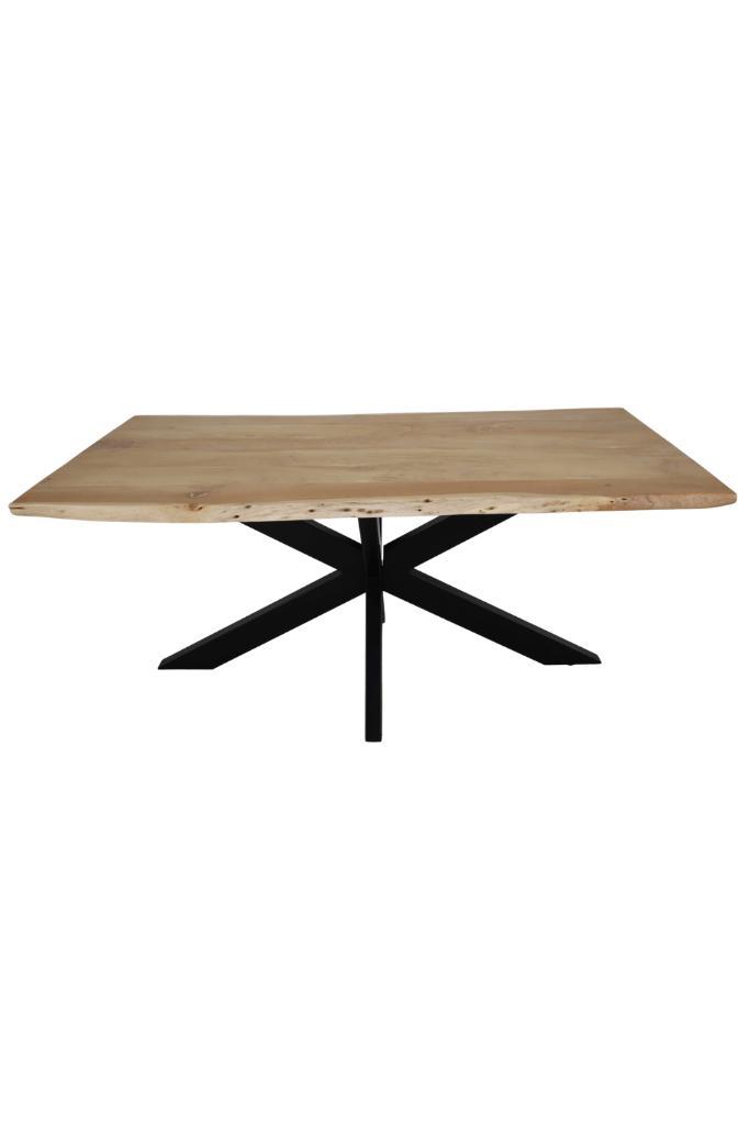 boomstameettafel 180-200-220-240, Huis en Inrichting, Tafels | Eettafels, Nieuw, Vijf personen of meer, Overige vormen, Overige houtsoorten