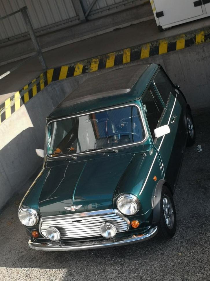 1992 Mini Cooper SPI, Autos, Mini, Particulier, Cooper, Essence, Coupé, Vert, Noir, Enlèvement
