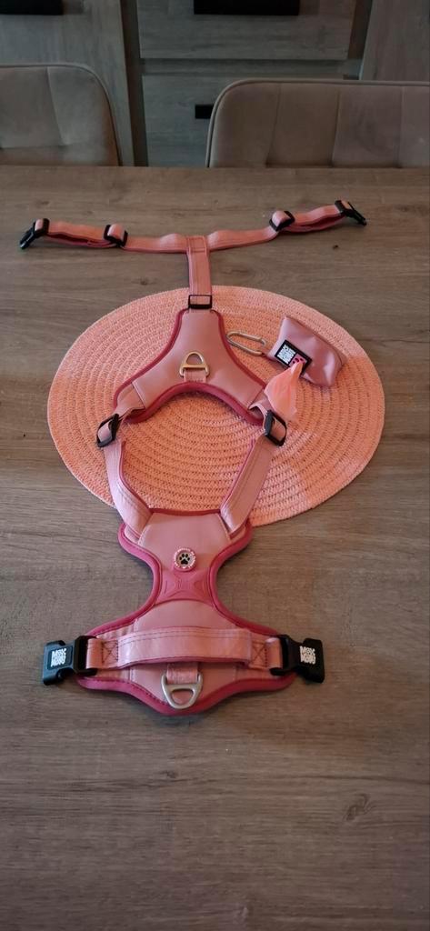Harnas, maat L, Max en Molly, roze, matrix 2.0+poepzakdisper, Dieren en Toebehoren, Hondenriemen, Nieuw, Hondenriem, Ophalen of Verzenden
