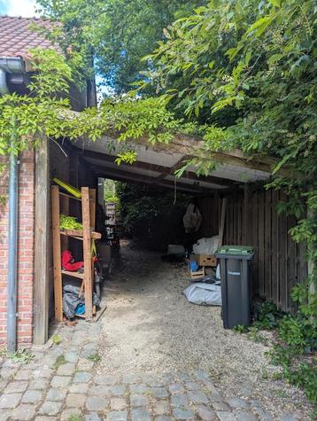 Carport hout, Tuin en Terras, Overkappingen, Ophalen, Gebruikt, Carport