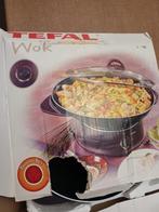 Elektrische wokpan tefal, Ophalen, Zo goed als nieuw, Wok