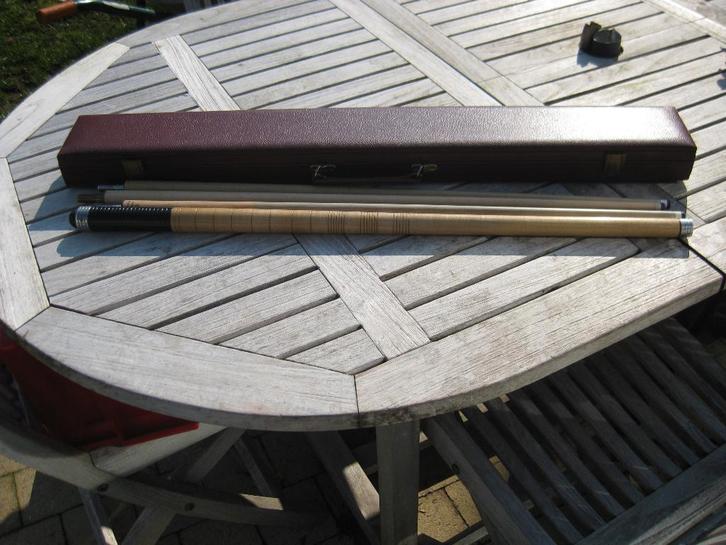 Biljartkeu Melis - met drie bovenstukken., Sport en Fitness, Biljarten en Poolen, Ophalen of Verzenden