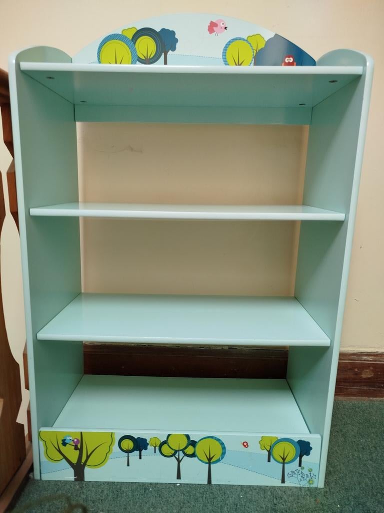 Bibliothèque - oiseaux et arbres, Enlèvement