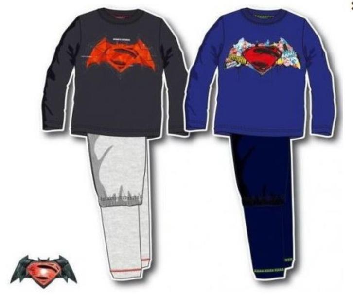 Batman vs Superman Pyjama - Maat 104 - 116 - 140 - Katoen, Kinderen en Baby's, Kinderkleding | Maat 116, Nieuw, Jongen, Nacht- of Onderkleding