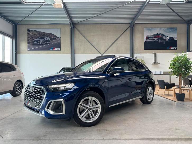 Audi Q5 Sportb 50TFSIe Quattro S-Line | 10/2022 | 77.000 km, Auto's, Audi, Bedrijf, Te koop, Q5, 360° camera, 4x4, ABS, Achteruitrijcamera
