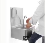 lavabo horeca Handwasbak | Kniebediening | sofinor, Enlèvement, Utilisé