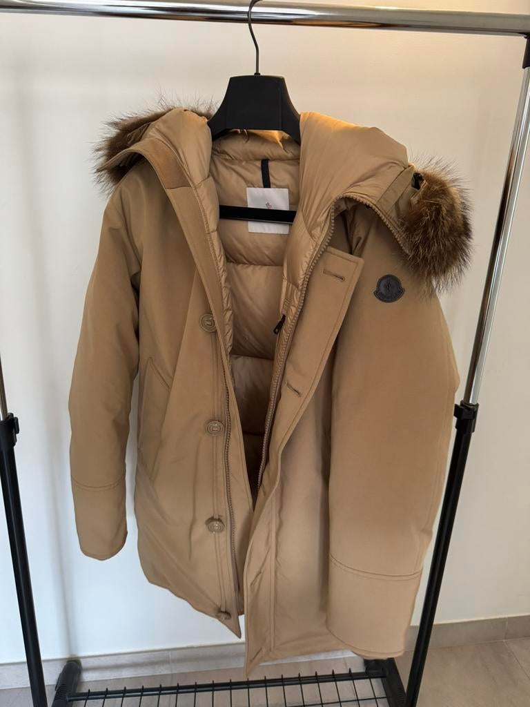 Moncler taille 1 homme, Kleding | Heren, Jassen | Winter, Ophalen of Verzenden, Zo goed als nieuw