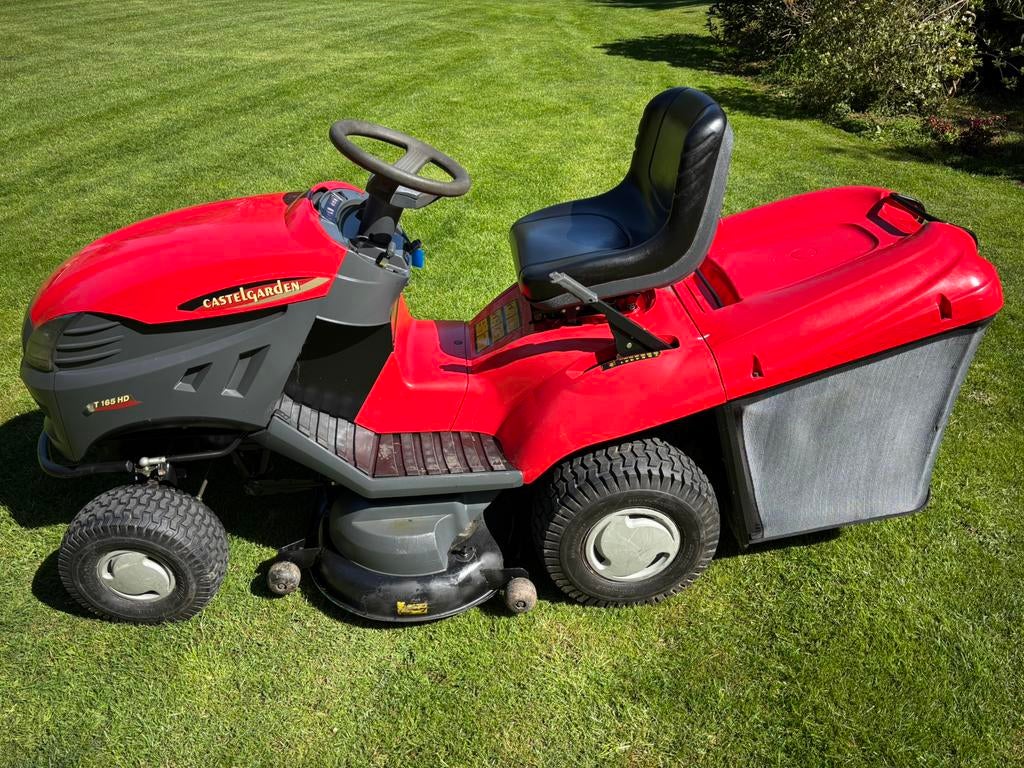 Tondeuse autoportée Castelgarden XT165HD, Jardin & Terrasse, Tondeuses autoportées, Utilisé, 90 à 120 cm, Démarrage électrique