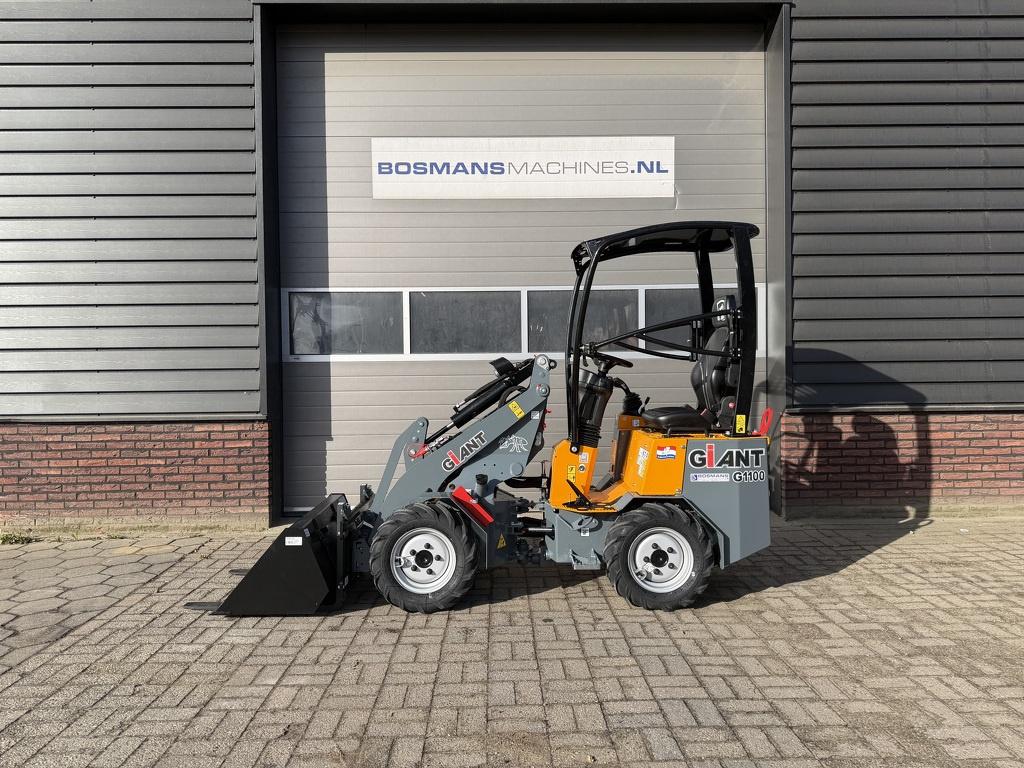 Giant G1100 minishovel NIEUW budget uitvoering €345 LEASE, Zakelijke goederen, Machines en Bouw | Kranen en Graafmachines, Wiellader of Shovel