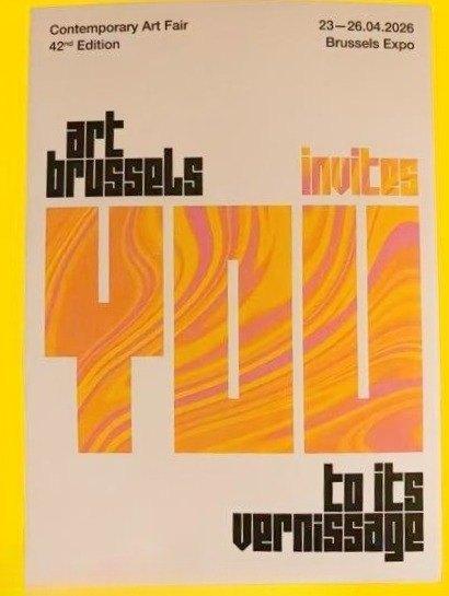 Art Brussels ✅ Vernissage 2 pers. ❖ 23 avril 2026 ❖ Bxl Expo, Tickets & Billets, Événements & Festivals, Deux personnes