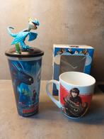 Drinkbeker en -tas draak Tandloos en Licht Helleveeg, Ophalen, Nieuw