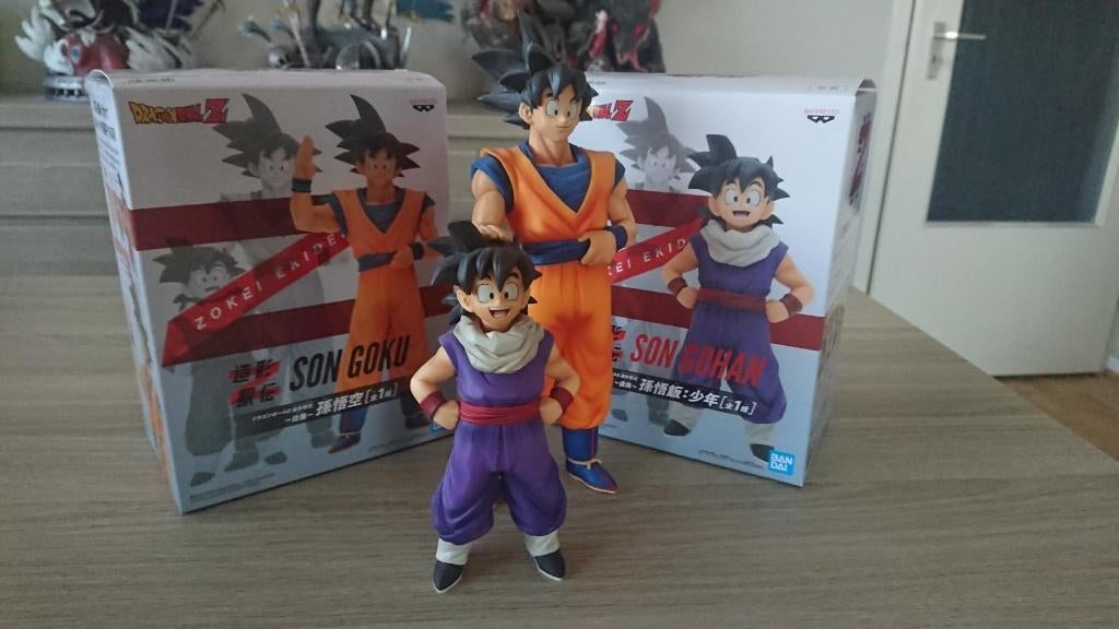 Son Goku & Son Gohan Dragon Ball Z Zokei-Ekiden, Enlèvement, Comme neuf