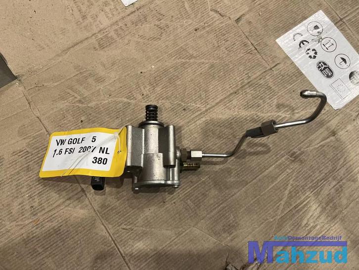 VW GOLF 5 1.6 FSI Hogedrukpomp brandstofpomp, Auto-onderdelen, Brandstofsystemen, Volkswagen, Gebruikt
