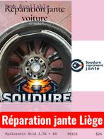 Reparatie van gebarsten autovelgen, krasluik, kurk