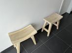 Bijzet zitbankjes ( handgemaakt), Ophalen of Verzenden, Gebruikt, Hout