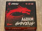 Msi gaming motherboard A68HM with box, Computers en Software, Moederborden, Nieuw, DDR3, Ophalen of Verzenden, Micro-ATX