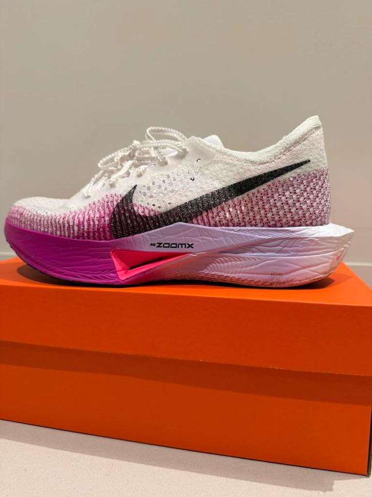 Nike Zoomx Vaporfly next% 3 | maat 39, Sport en Fitness, Loopsport en Atletiek, Zo goed als nieuw, Hardloopschoenen, Hardlopen