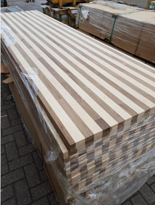 PLANS DE TRAVAIL DE CUISINE BOIS D'ÉRABLE ET DE NOYER MASSIF, Enlèvement, Neuf