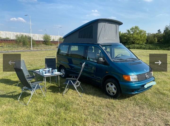 Campervan - Westfalia - Marco Polo - 2.1 Turbo - 4 slaappl., Auto's, Mercedes-Benz, Particulier, Vito, ABS, Airbags, Airconditioning