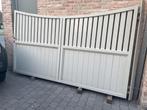 Oprit poort (1 vleugel) – 3 meter breed, Tuin en Terras, Ophalen, Zo goed als nieuw, IJzer, Overige typen