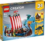 LEGO 31132 Viking Ship ** NIEUW **, Ophalen of Verzenden, Nieuw, Complete set, Lego