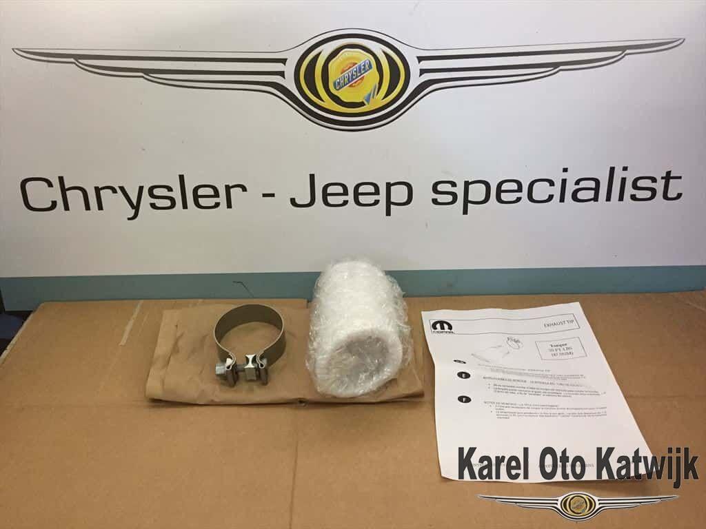 Chroom uiteinde uitlaat Jeep Grand Cherokee 2011-2016, Auto-onderdelen, Jeep, -, -, Nieuw