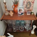 Console TV Vintage 50/60 en frêne, Maison & Meubles, Enlèvement