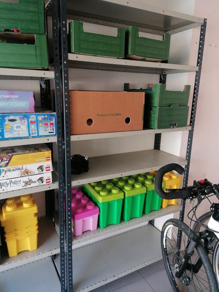 2 Étagères en métal, Enlèvement